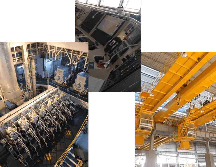 Industry 4.0 / IoT in Manufacturing Setups and Marine Vessels